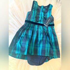 New Nautica holiday Two piece dress
